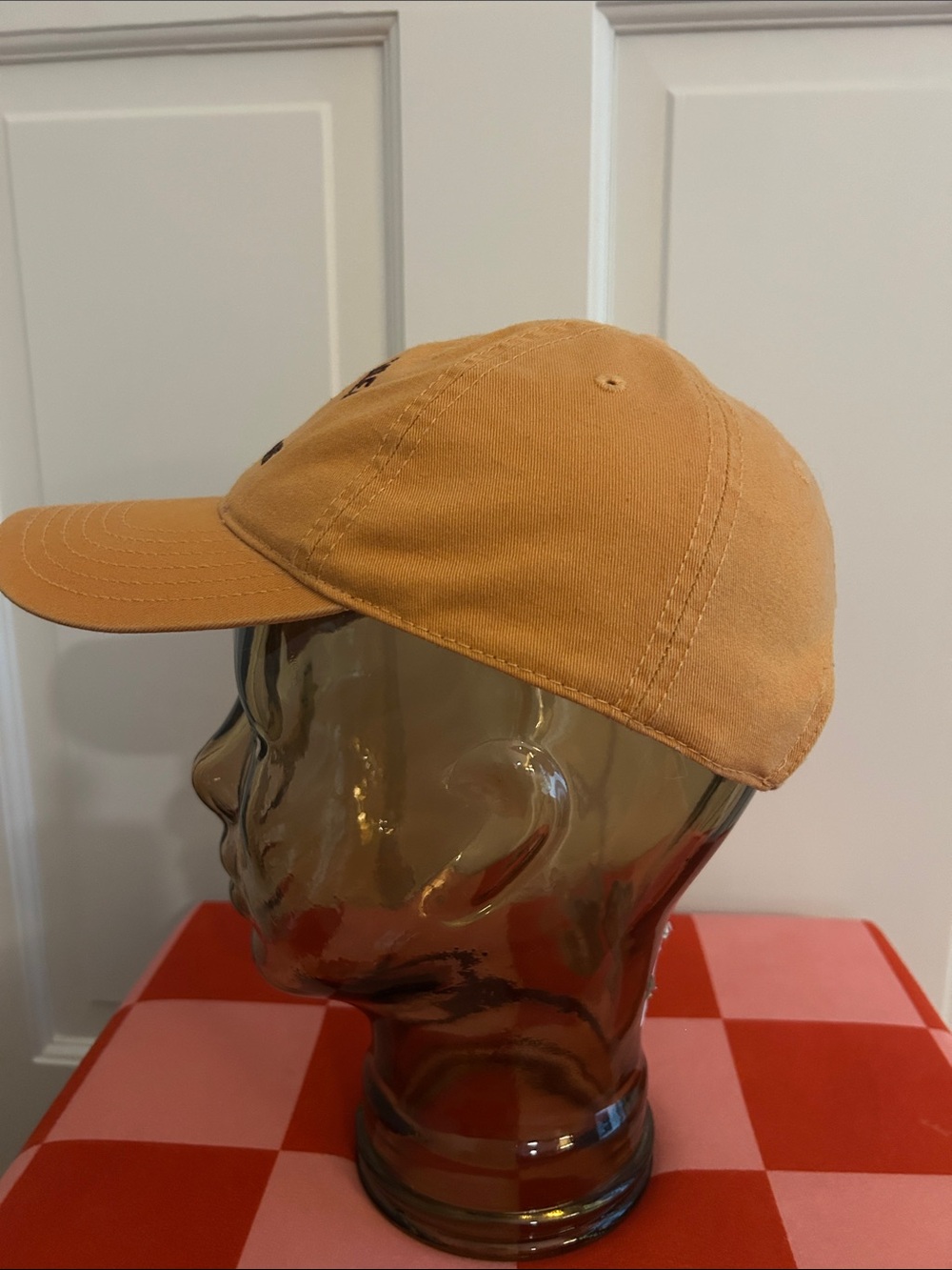 Joshua Tree Desert Blooms Embroidered Cap - Mustard Yellow - Picture 2 of 4